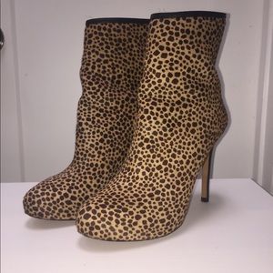 Fabulous leopard booties from Ann Taylor, size 6.5